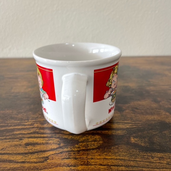 Vintage 1989 Campbell Soup Company M'm! M'm! Good Kids Eating Ceramic Mug Cup - Picture 2 of 6